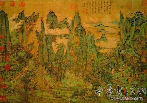 随境明皇幸蜀图