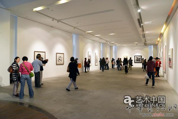 艺术展现场