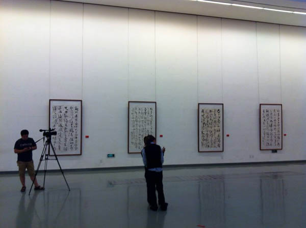 激荡与圆融——吴国平、蒋金明、赵成建书法展开幕