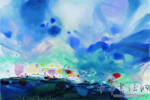著名画家朱德群逝世 留世油画作品赏析【5】