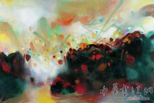 著名画家朱德群逝世 留世油画作品赏析【8】