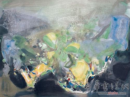 著名画家朱德群逝世 留世油画作品赏析【9】