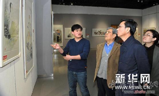 （新华网）（1）“相约文博会——2013最受山东市场欢迎与关注的中国画名家年度人物颁奖盛典”在济南举行并展出精品