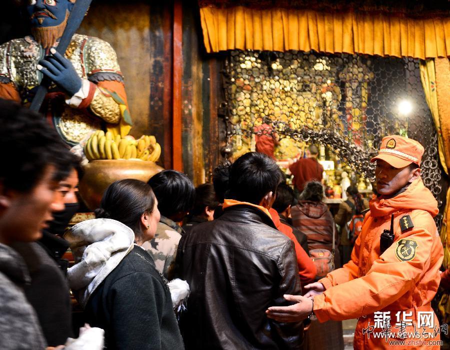 （新华网）西藏拉萨：为小昭寺铸就坚实“防火墙”