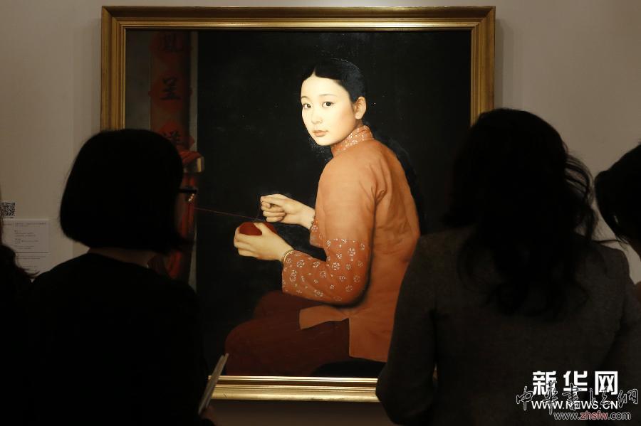 （晚报）（1）佳士得2014上海春拍预展及京沪艺术巡展在京举行