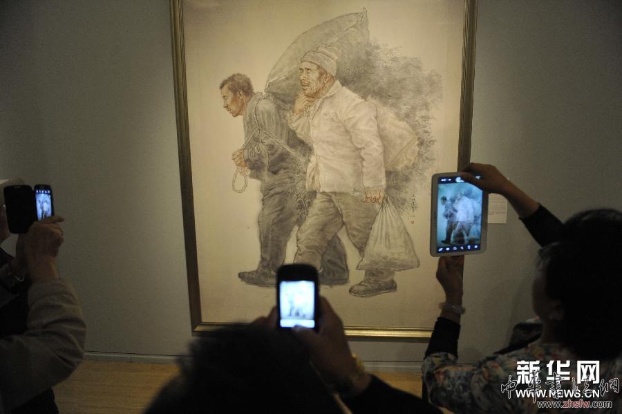 （文化）（3）中国意象——当代中国水墨与雕塑艺术展在京开幕