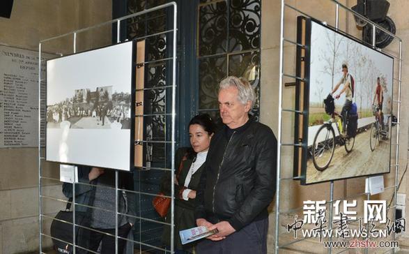 （XHDW）（1）“中法友谊五十年”图片展在巴黎举行
