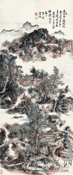 黄宾虹画作拍出6267.5万元 刷新个人纪录