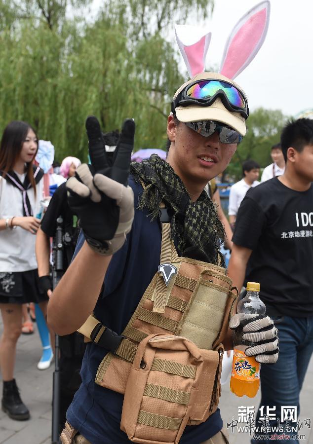（晚报）（1）“北京动漫游戏户外嘉年华”活动举行