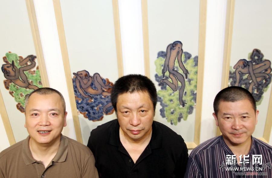 （晚报）（1）“吟诵——上海当代陶瓷三人汇”在上海艺博画廊展出