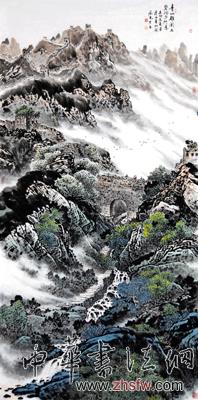 关真全——“盛世中国”书画界最具贡献人物献礼建国65周年