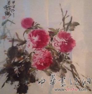 画者史俊琳的牡丹之思