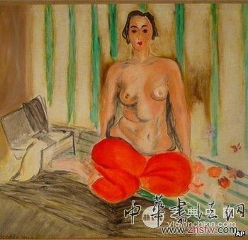 失窃多年《穿红裤的宫女》终于回委内瑞拉