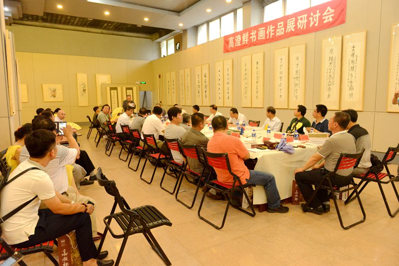 高澄鲜书画作品展在铁岭举行