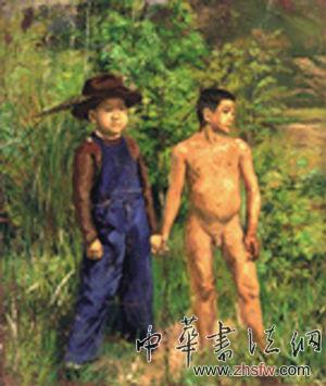 沙耆油画引发海内外购藏热潮