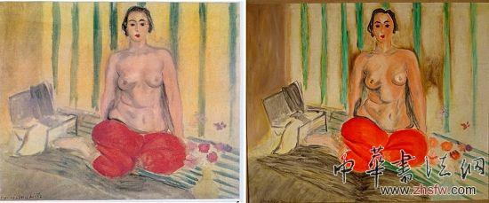 马蒂斯名画：展出两年才发现被换成赝品