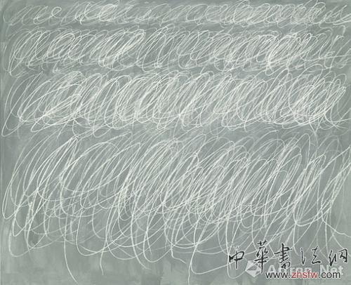 托姆布雷画作《黑板》 估价3500万美元