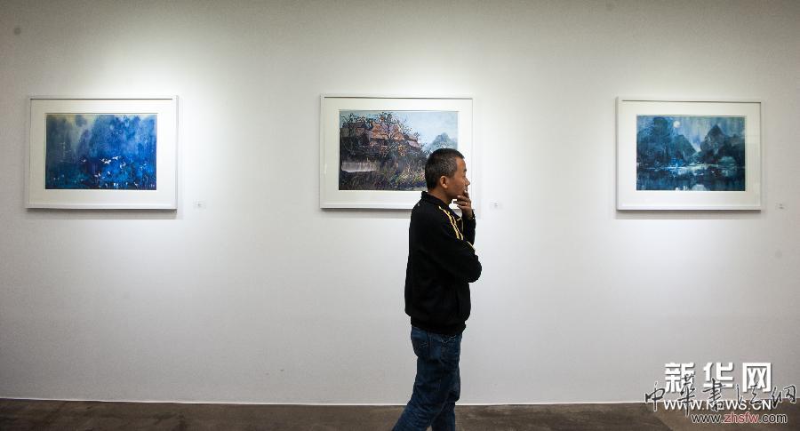 （晚报）（2）陈作力水彩水粉作品在广州展出