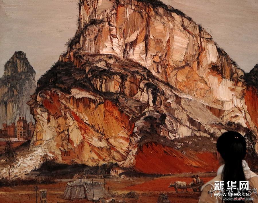 （晚报）（1）全国美展国内巡展首站在山东举行