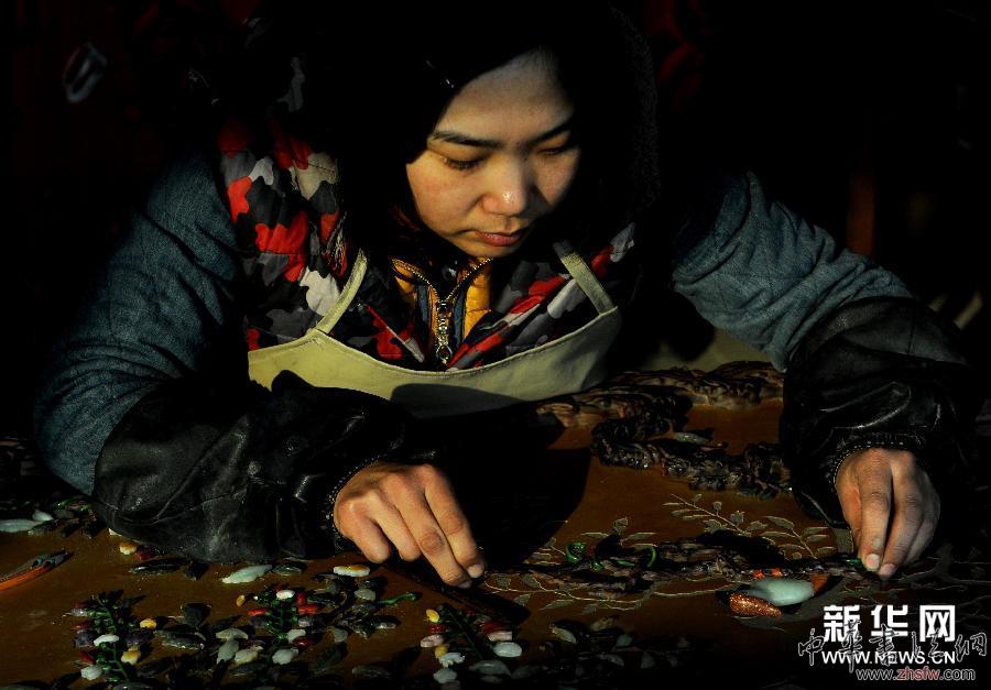 （晚报）（1）廊坊广阳：镶嵌技艺绽放光彩