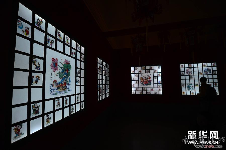 （晚报）（2）《羊年吉祥——武强年画作品展》在河北博物院举行