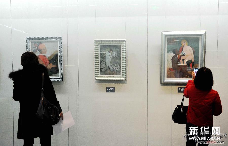 （晚报）（2）安徽博物院藏潘玉良油画作品在黑龙江展出