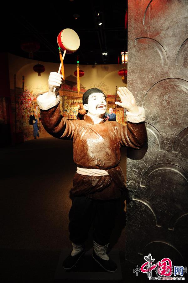 首都博物馆举办的“金蛇舞春风”展览