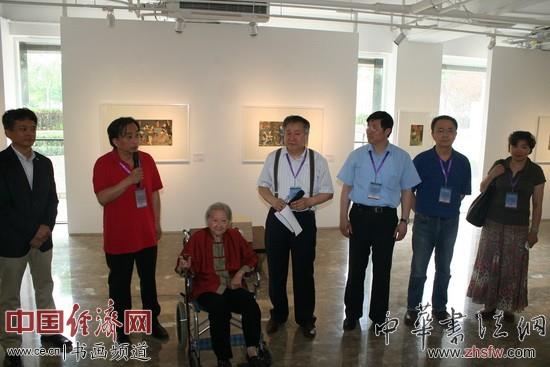 “欧洲铜版画艺术特别展”和“浮世绘艺术展”开展仪式 中国经济网记者李冬阳摄