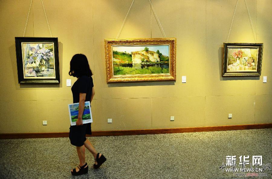中国美院举办俄罗斯列宾美术学院优秀油画作品展 图