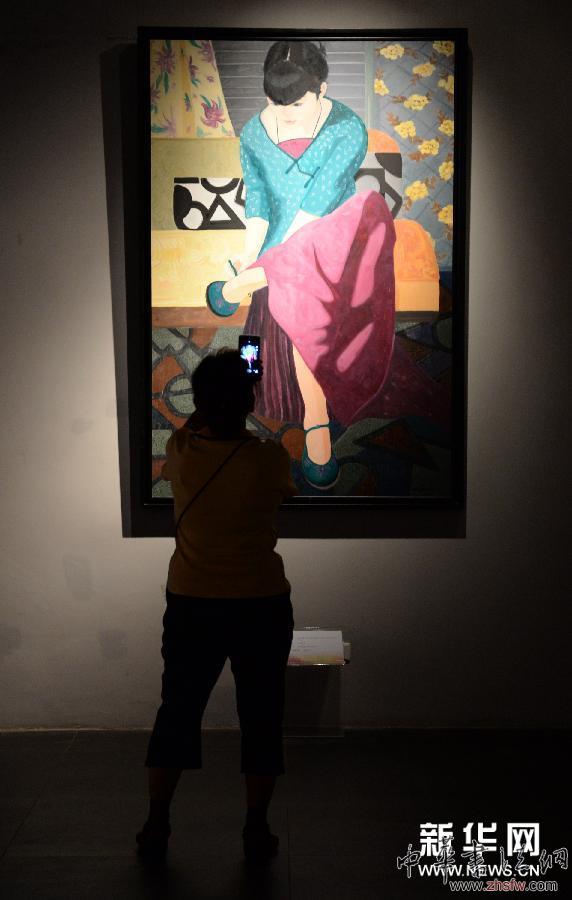 （文化）（3）第二届中国女美术家作品展览在西安展出