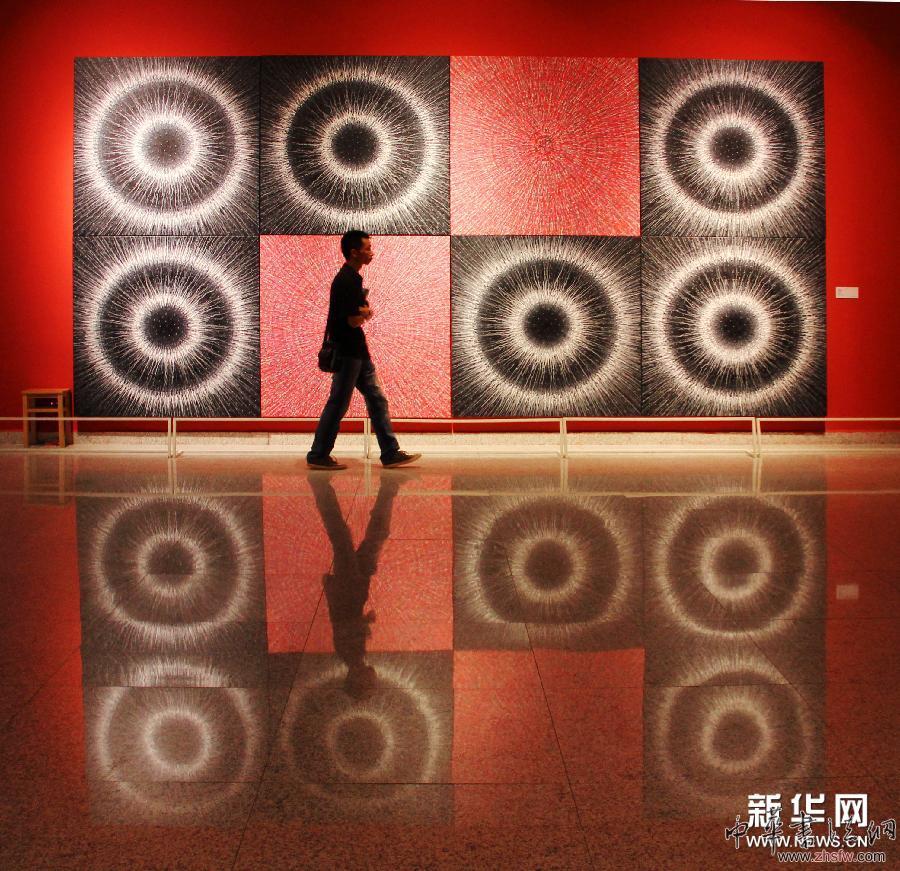 （文化）（3）“无形之形——中国当代艺术展”亮相湖北美术馆