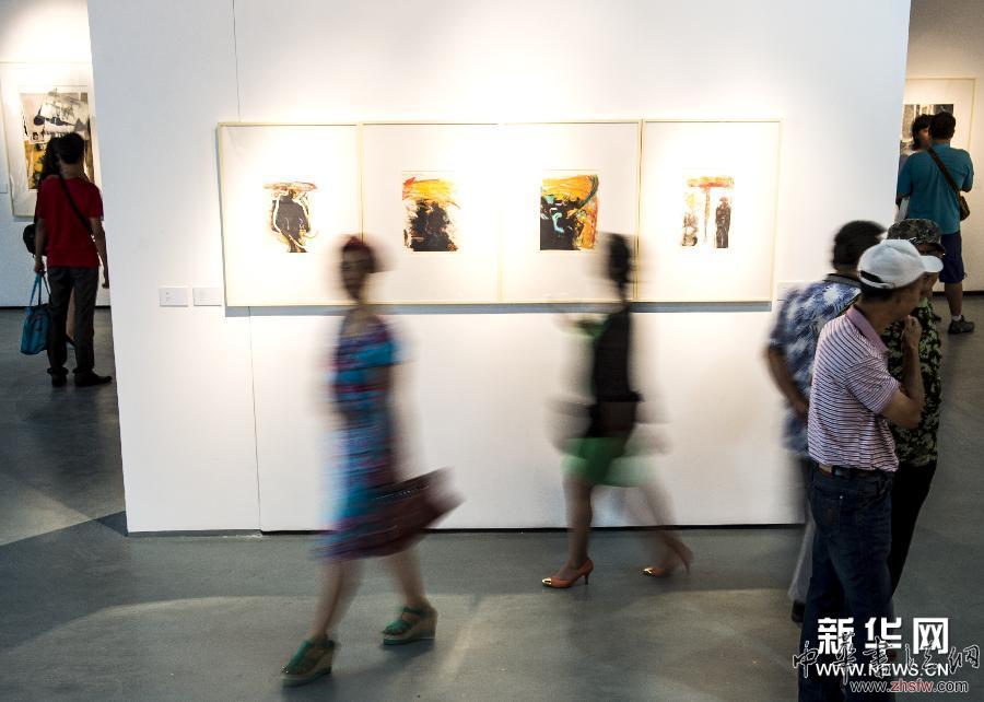 （文化）（2）新疆国际版画邀请展开展