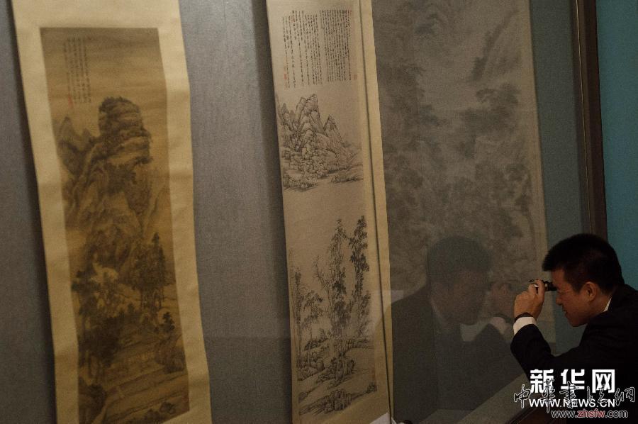 （晚报）（3）“山水清晖—故宫、上博珍藏王鉴、王翚及虞山派绘画精品展”在澳门开幕