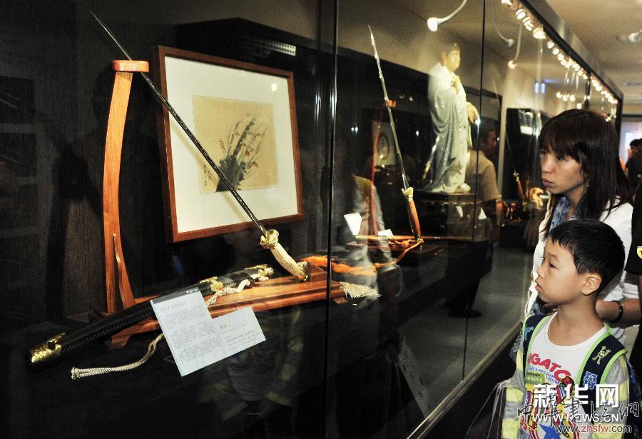 “铸剑大师”陈天阳刀剑创作纪念展在台举办 图