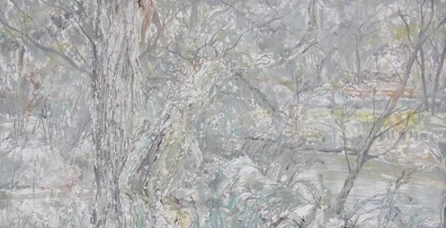 绿现代隐喻--罗奇油画个展