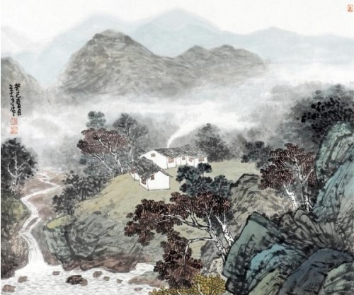 北山南水--张英才、陈危冰、谢士强中国山水画作品展