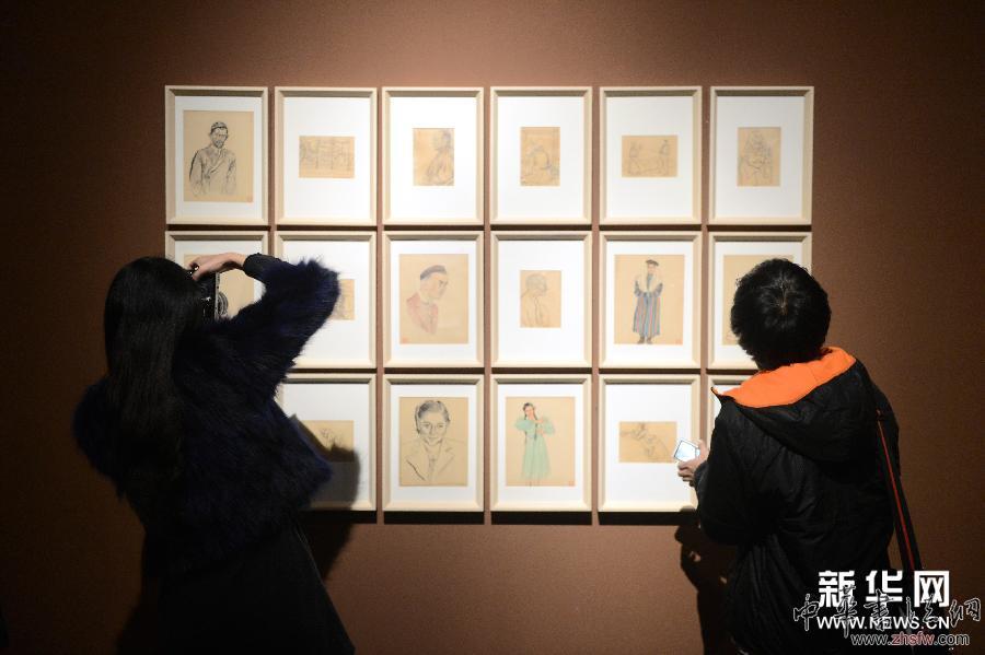 （文化）（4）“走向西部——中国美术馆馆藏精品展”开展