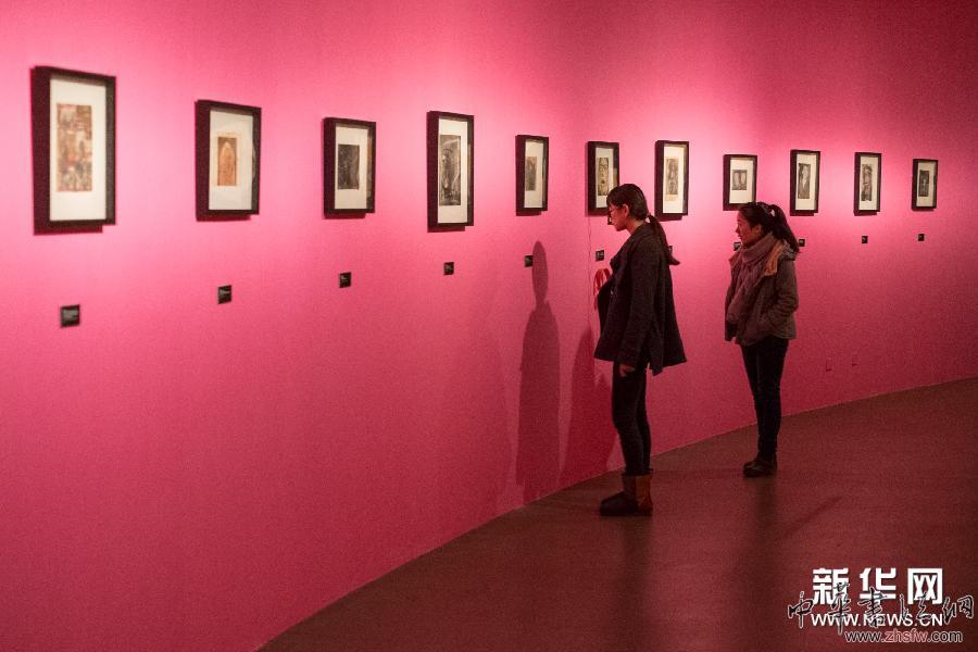 （文化）（3）英国艺术家弗朗西斯·培根作品中国首展在南京揭幕