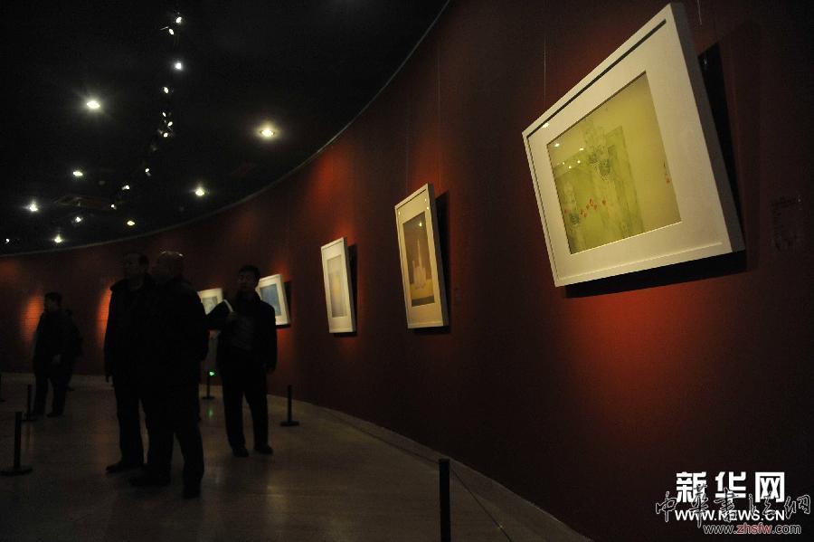 （晚报）（1）2013第九届中国工笔画大展在京开幕