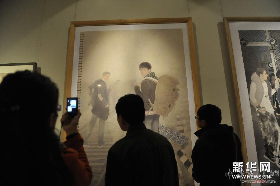 （晚报）（3）2013第九届中国工笔画大展在京开幕