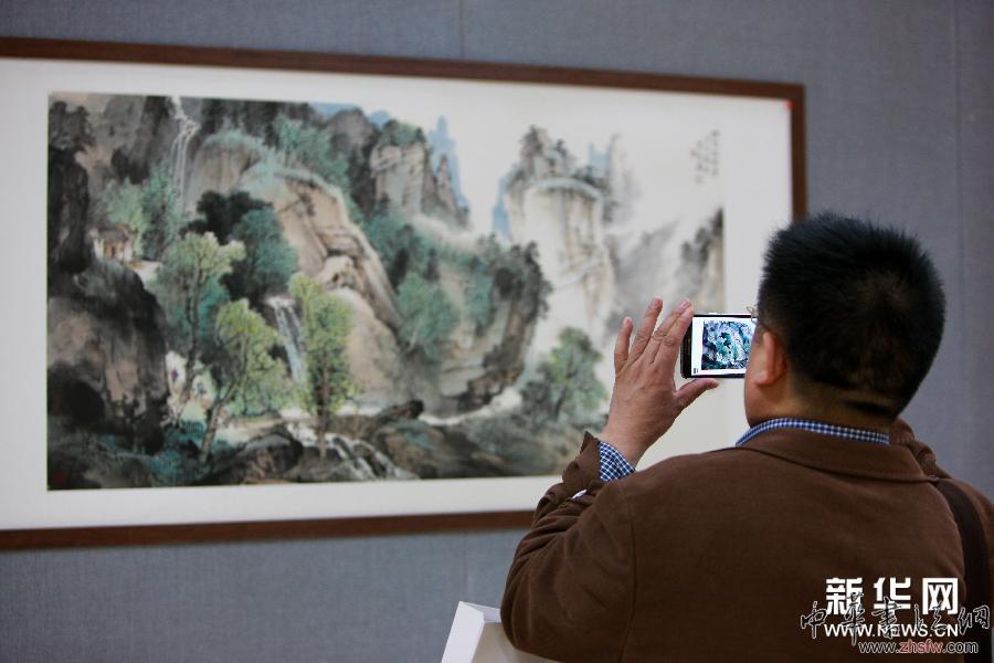 （新华网）（1）“草圣故里·永州印象”书法美术展在京开幕