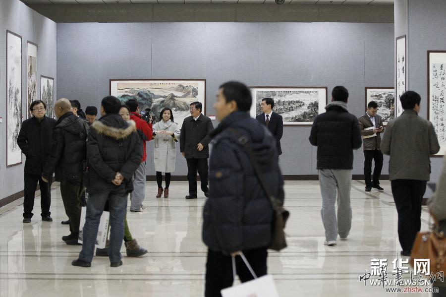 （新华网）（3）“草圣故里·永州印象”书法美术展在京开幕