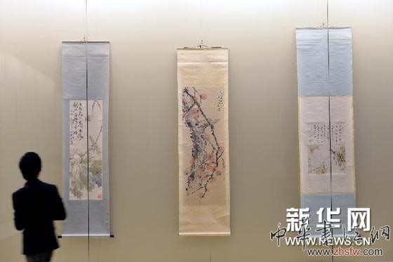 #（文化）（1）“岭南三杰”画作亮相浙江美术馆