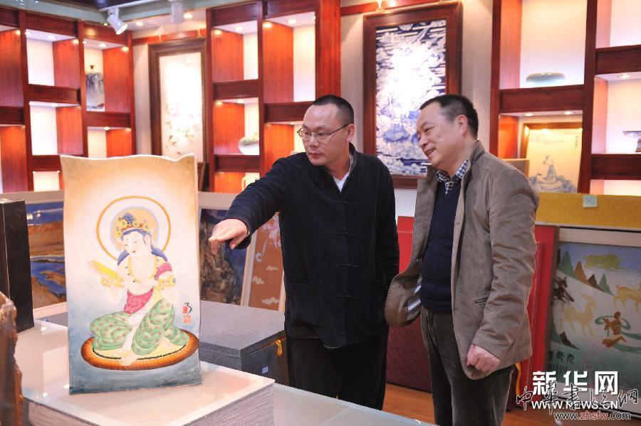 （晚报）（2）瓷上敦煌艺术展将亮相法国卢浮宫