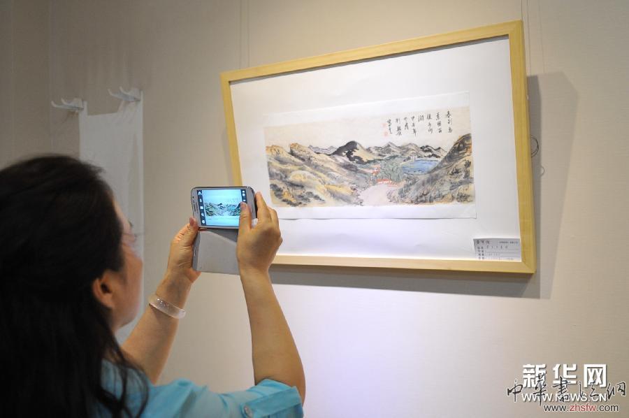 （新华网）刘朝侠书画艺术展在呼和浩特开展　