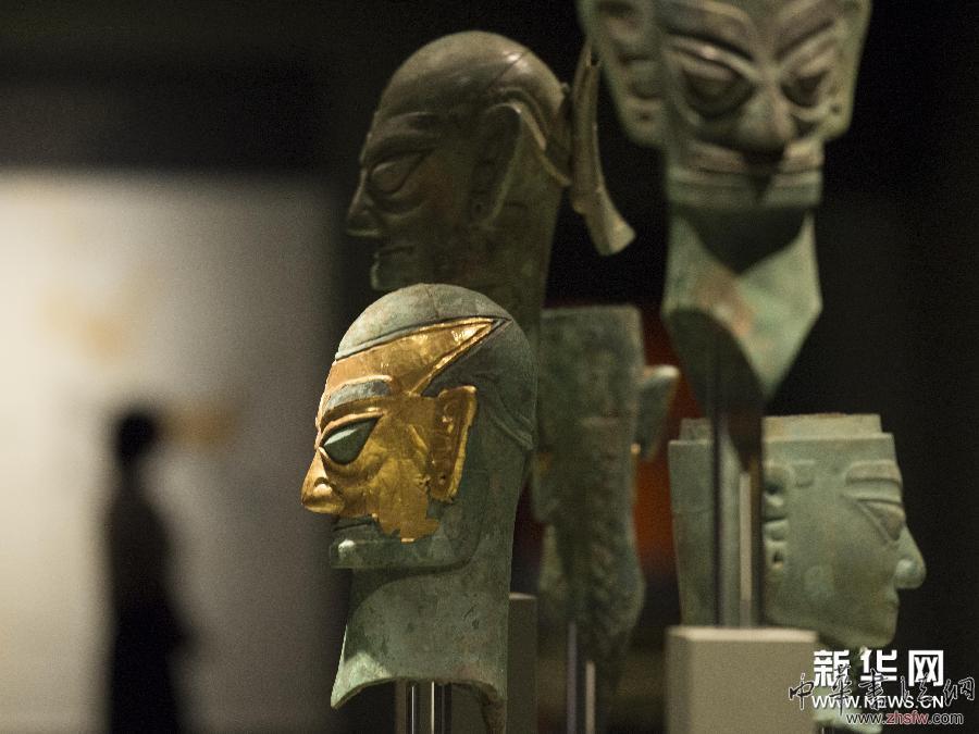 （国际）（2）南加州迎来三星堆文物展