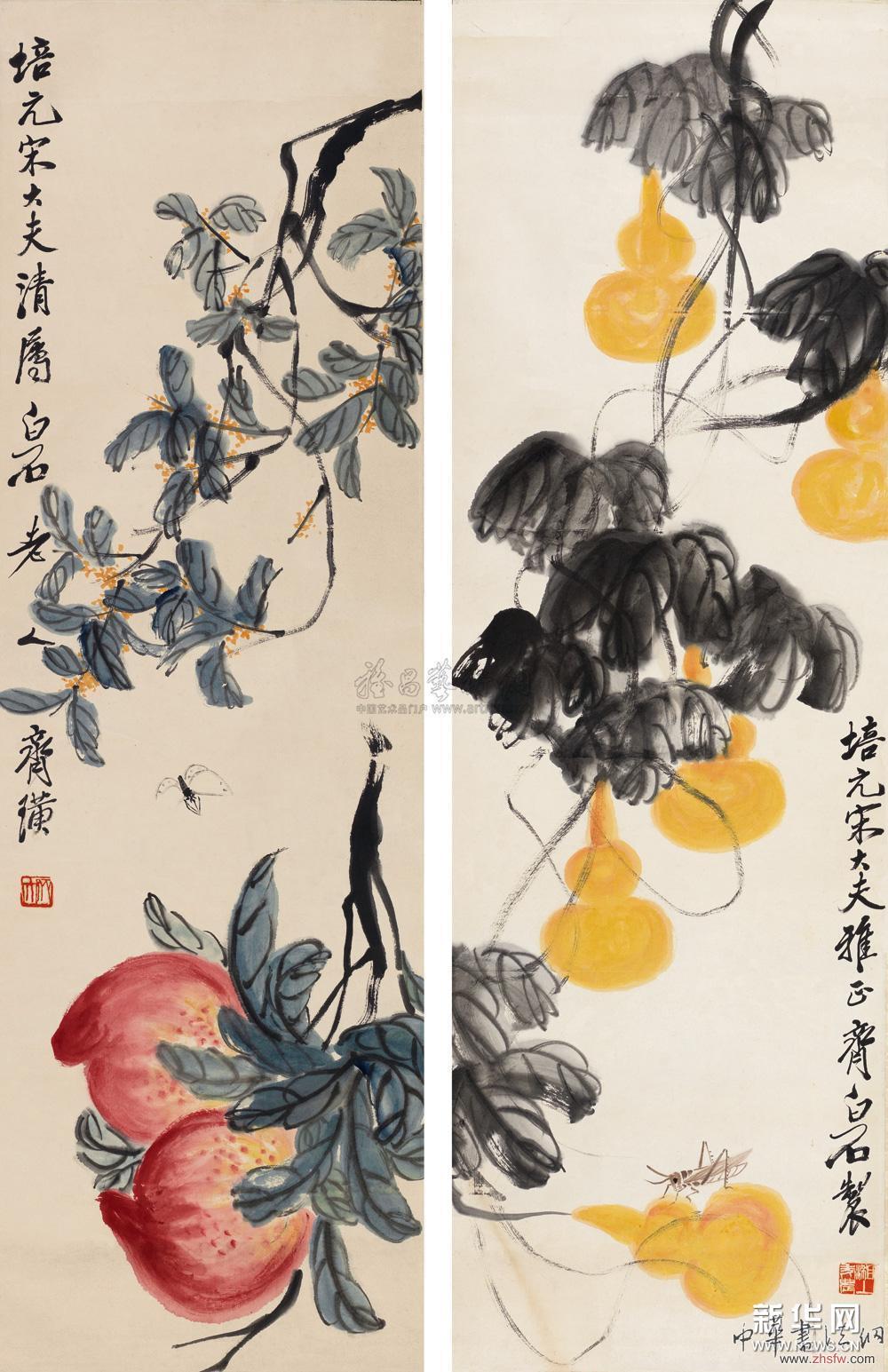 齐白石国画作品欣赏1 - 伴月轩主 - 伴月轩主