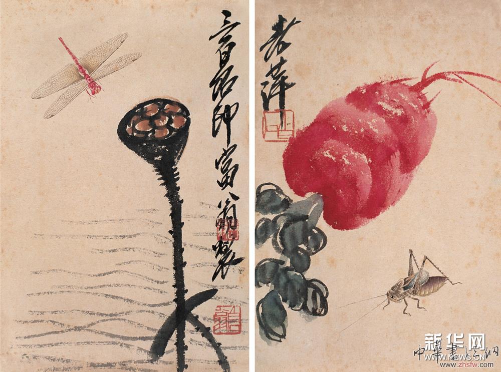 齐白石国画作品欣赏1 - 伴月轩主 - 伴月轩主