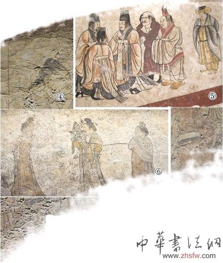 唐墓壁画珍品馆展品。