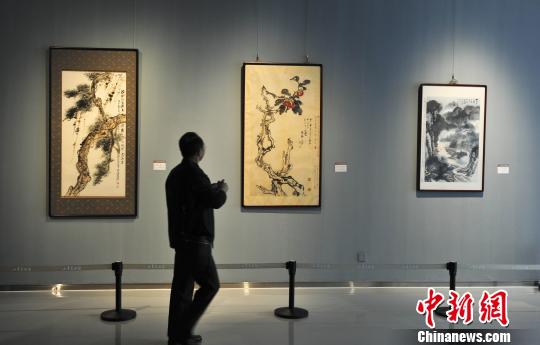 93幅张大千精品画作亮相济南